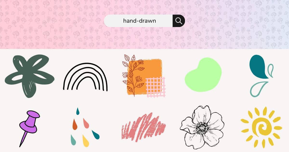 canva hand-drawn elements