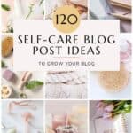 blog post ideas for self-care
